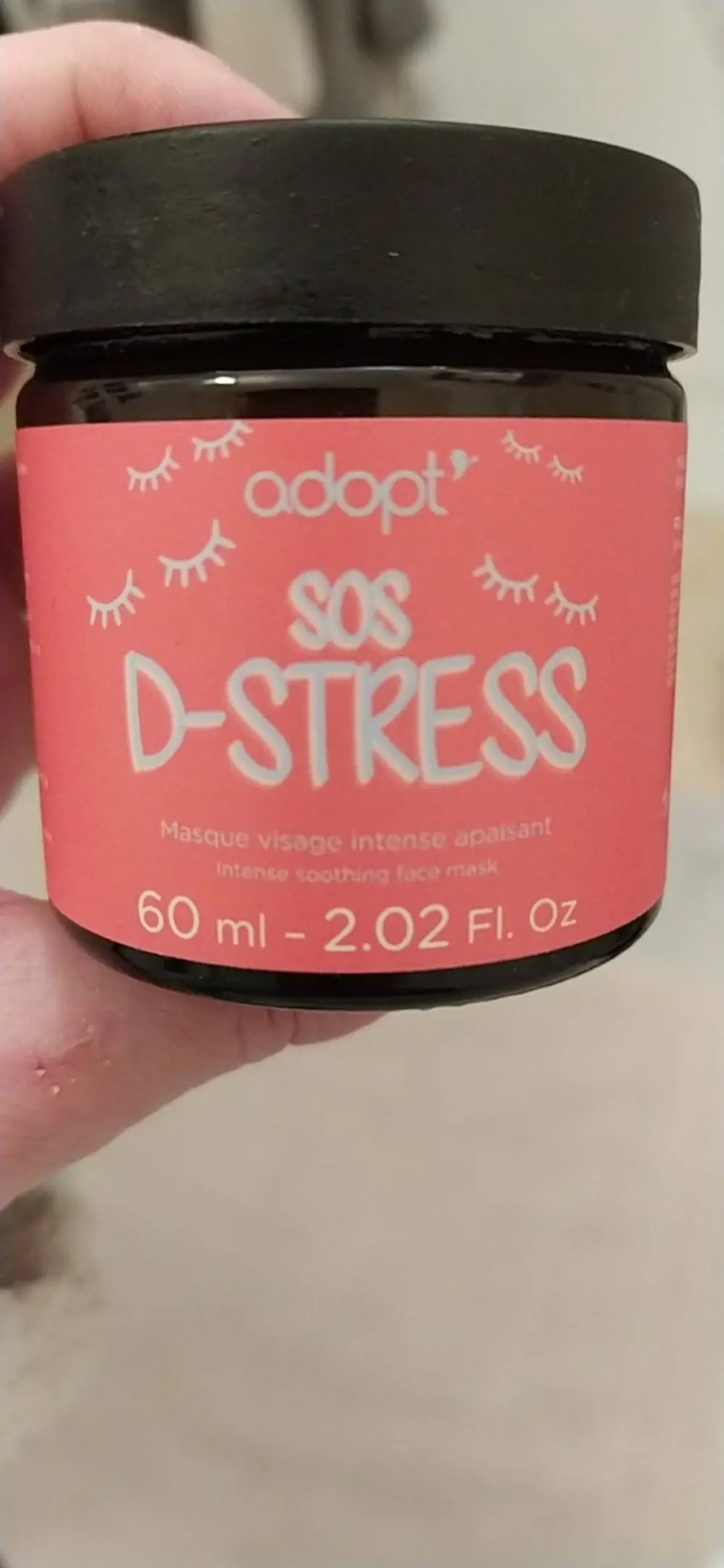 ADOPT' - Sos d-stress - Masque visage intense apaisant