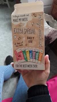 MAKE MY WEEK - Extra special - 7-days mask set