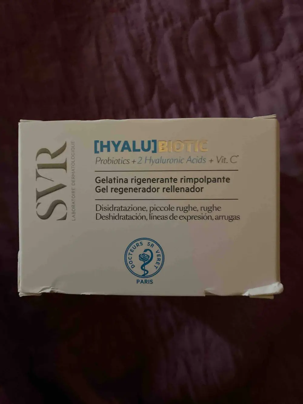 SVR - HyaluBiotic - Gel regenerador rellenador