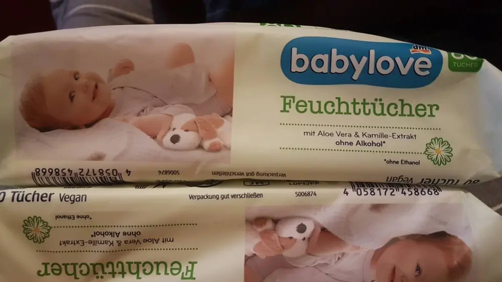 BABYLOVE - feuchttücher