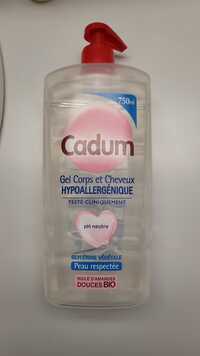 CADUM - Bio - Gel corps et cheveux hypoallergénique