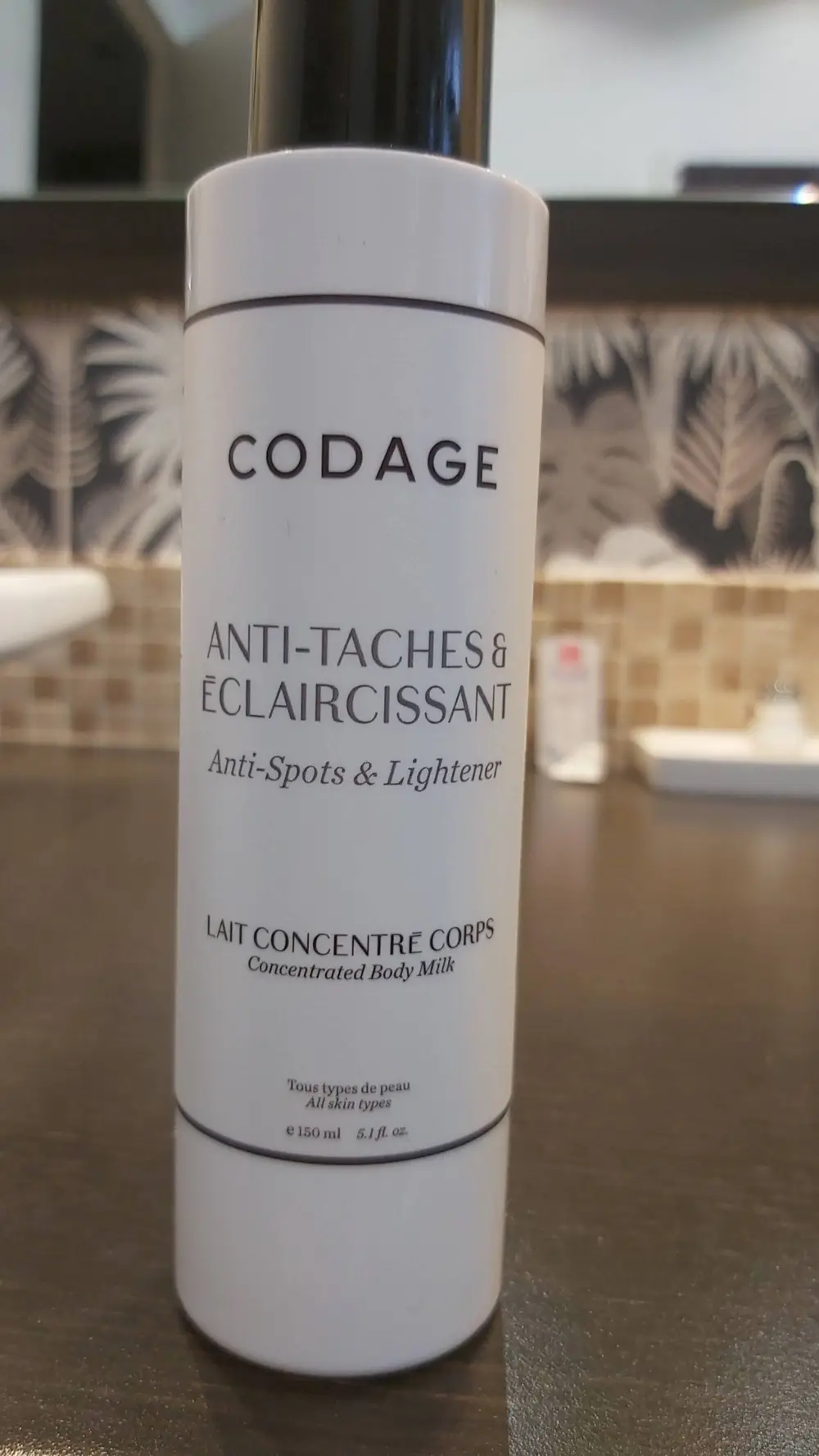 CODAGE - Anti-taches & éclaircissant - Lait concentré corps