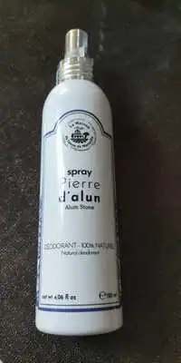 LA MAISON DU SAVON DE MARSEILLE - Spray Pierre d'alun - Déodorant naturel