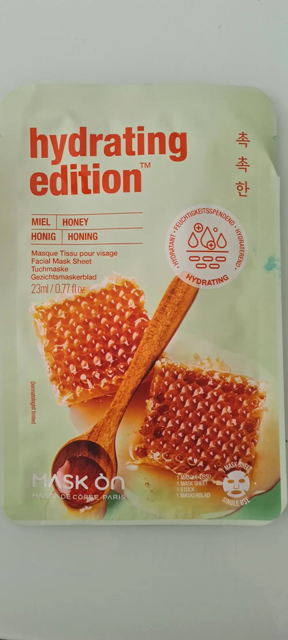 MAISON DE CORÉE - Hydrating edition - Masque tissu pour visage
