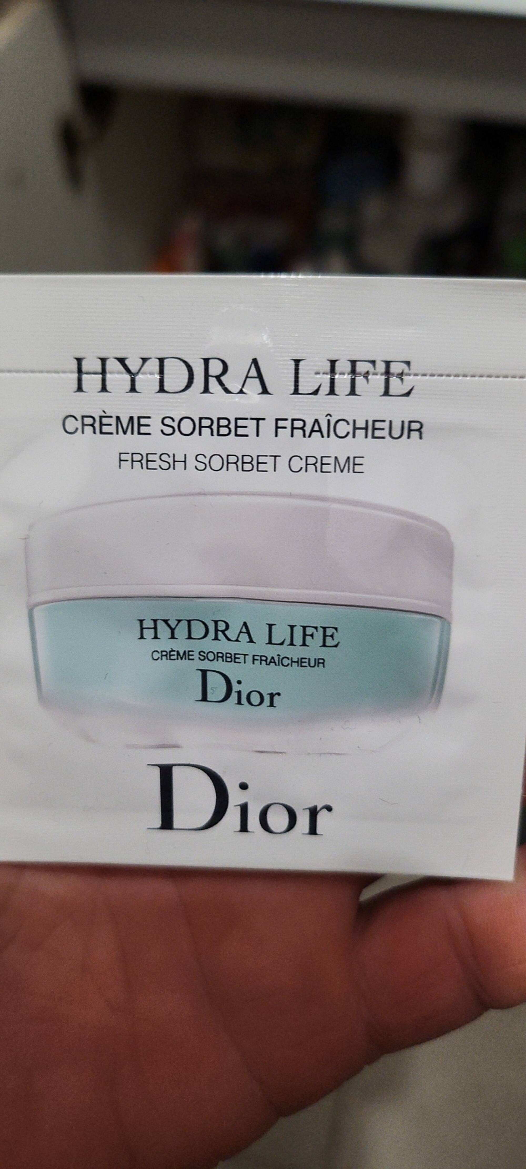 Composition DIOR Hydra life - Crème sorbet fraîcheur - UFC-Que Choisir