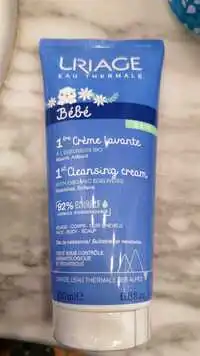 URIAGE - 1ère crème lavante à l'edelweiss bio