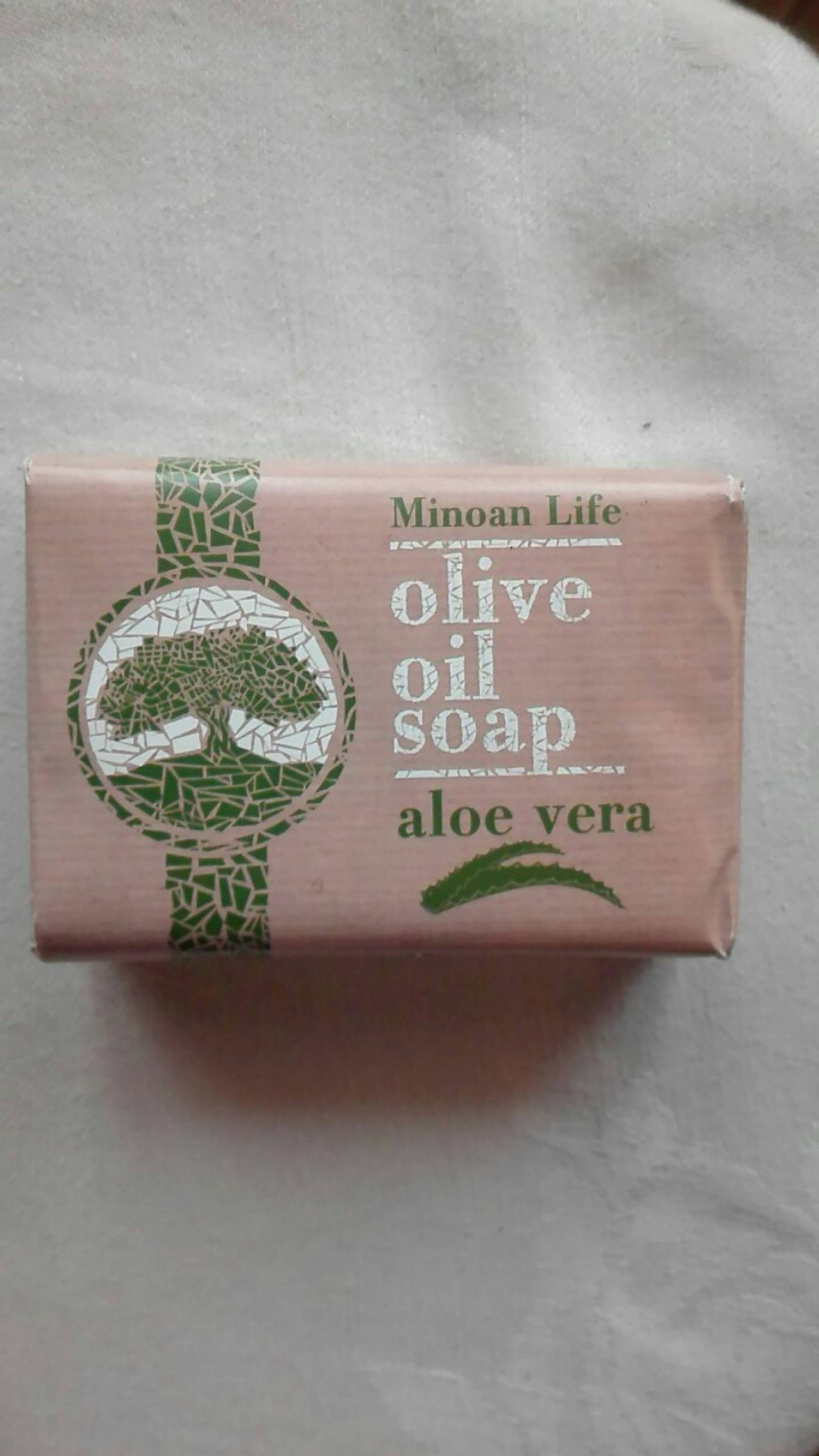 MINOAN LIFE - Olive oil soap - Aloe vera