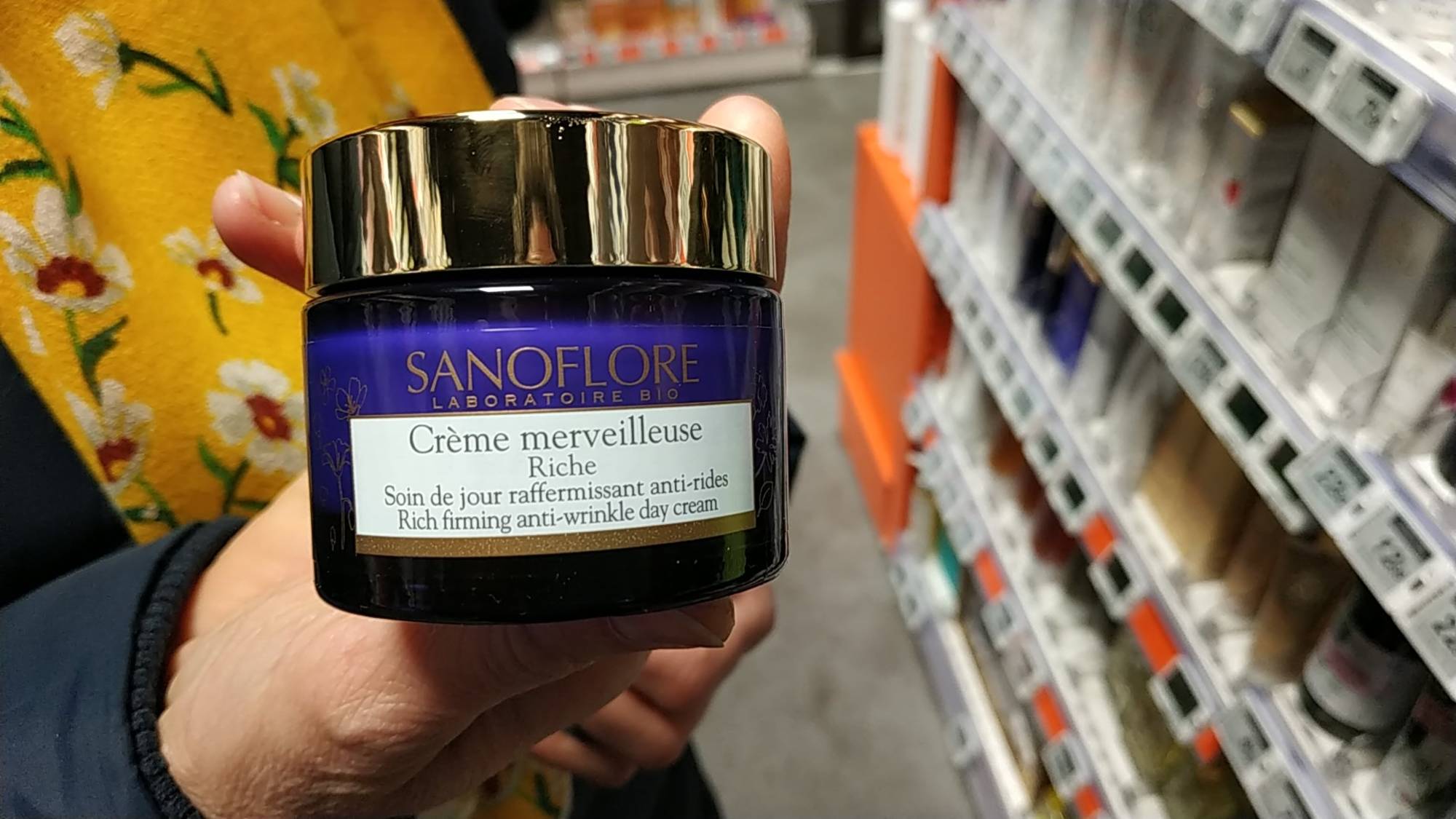 SANOFLORE - Crème merveilleuse riche bio