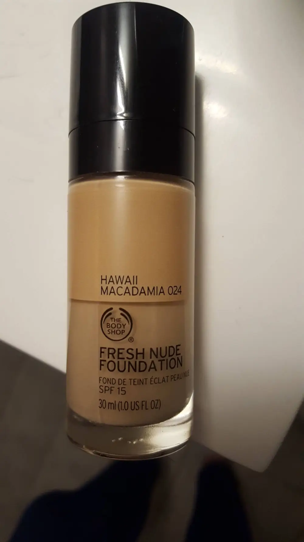 THE BODY SHOP - Hawaii macadamia 024 - Font de teint éclat peau nue SPF 15