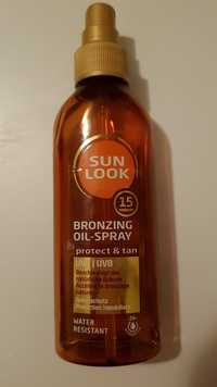 sun look bronzing oil spray