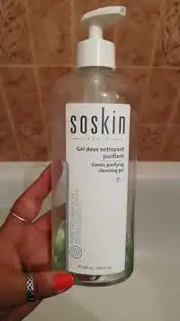 SOSKIN - Gel doux nettoyant purifiant