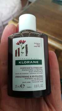 KLORANE - Fortifiant & stimulant - Shampooing à la quinine et aux vitamines B