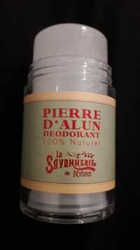 LE SAVONNERIE DE NYONS - Pierre d'alun - Deodorant 100% naturel