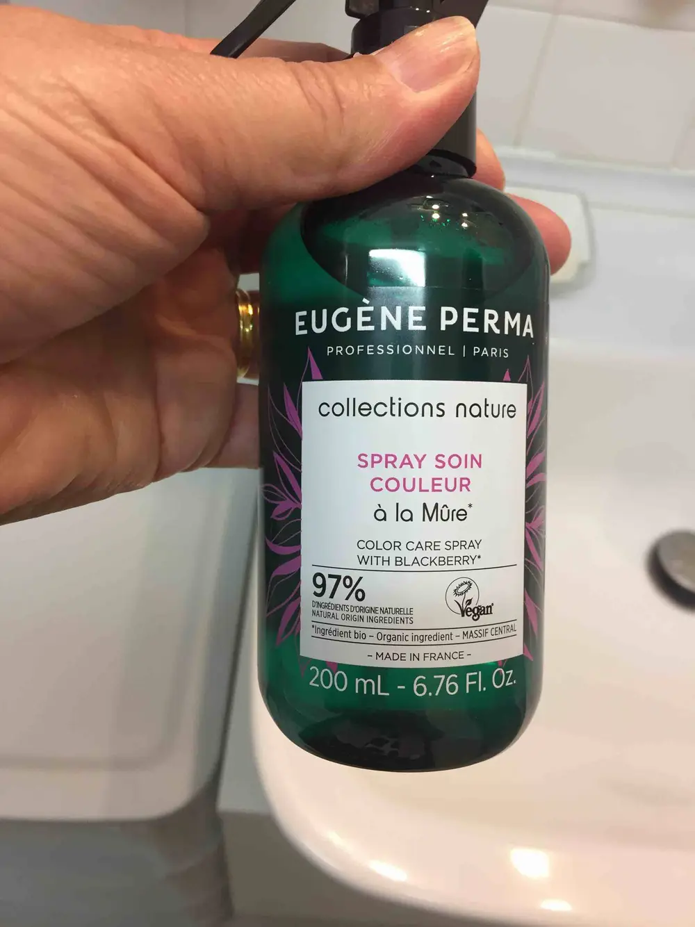 EUGÈNE PERMA - Collections nature - Spray soin couleur à la mûre