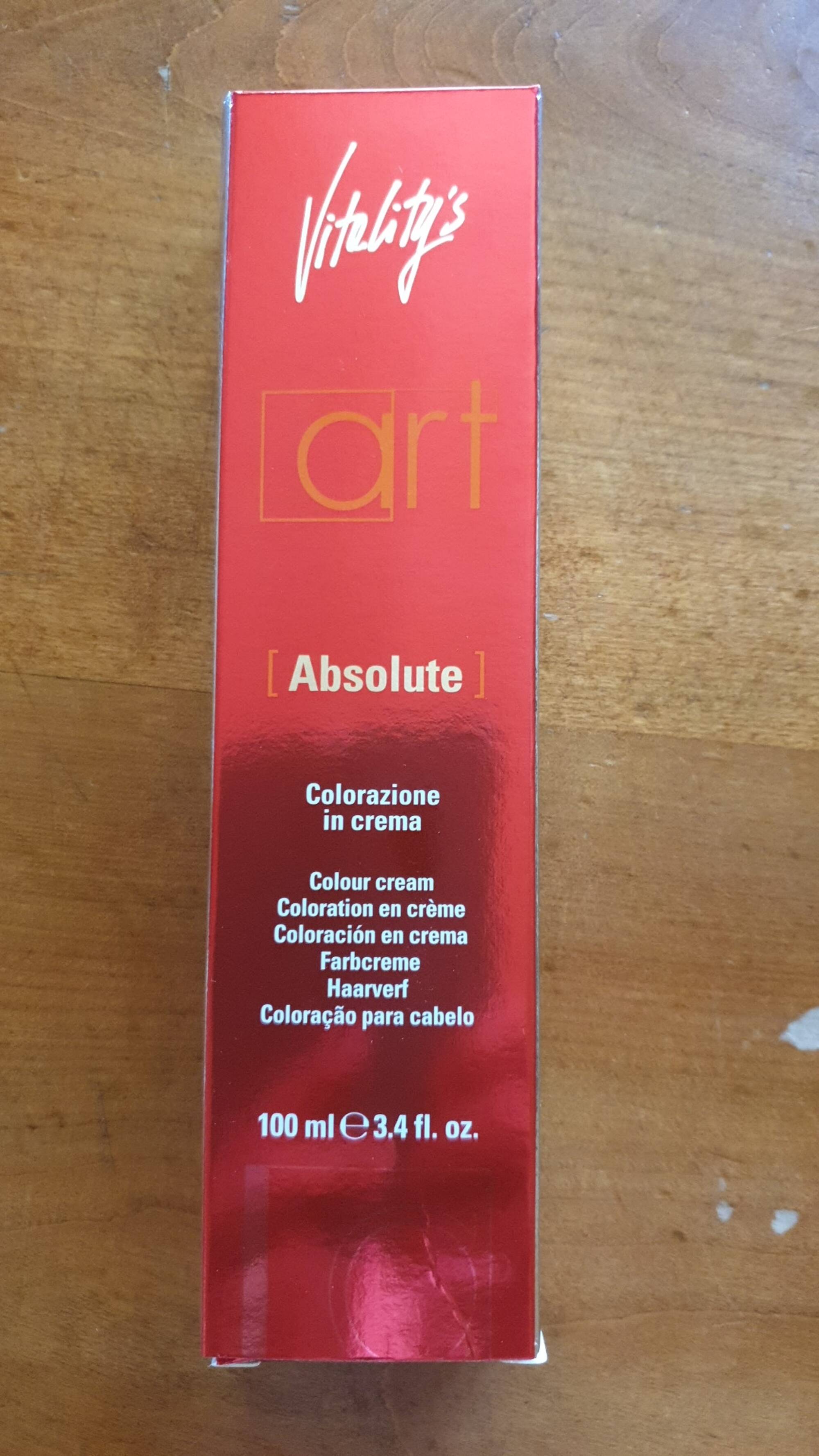 VITALITY'S - Art absolute - Coloration en crème