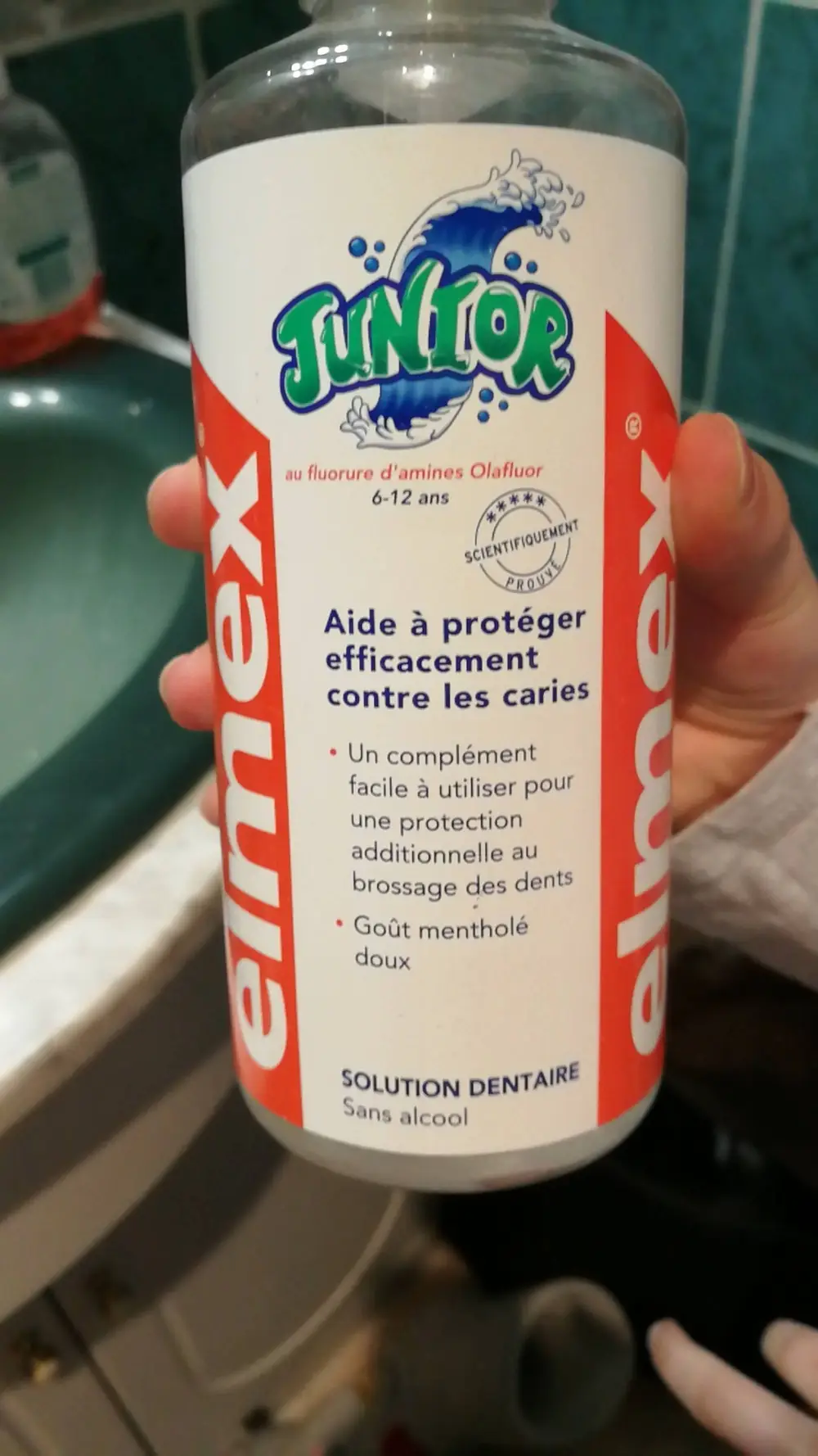 ELMEX - Junior - Solution dentaire anti-caries