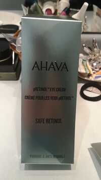AHAVA - Crème pour les yeux pRetinol