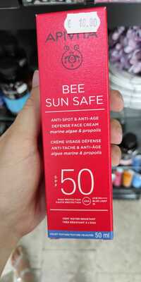 APIVITA - Bee sun safe - Crème visage défense anti-tache & anti-âge SPF 50