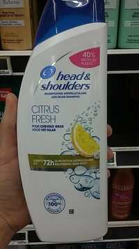 HEAD & SHOULDERS - Citrus fresh - Shampooing antipelliculaire