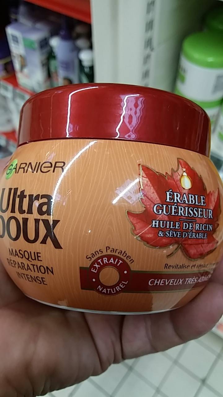 Composition GARNIER Ultra doux - Masque nutrition intense - UFC-Que Choisir