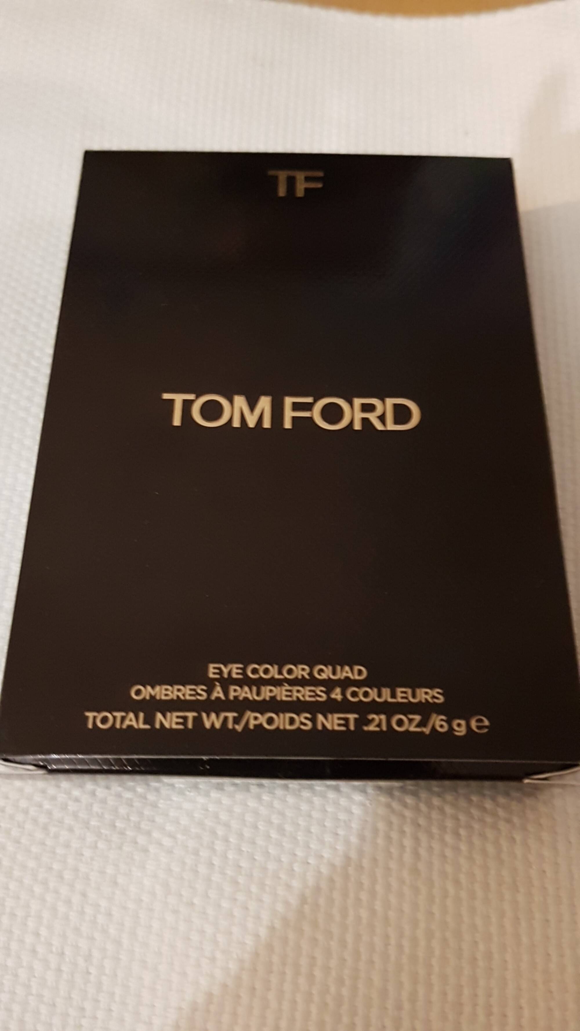 TOM FORD - Ombres à paupières 4 couleurs