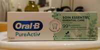 ORAL-B - Pure activ - Soin essentiel Dentifrice