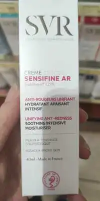 SVR - Sensifine AR - Crème teintée anti-rougeurs unifiant