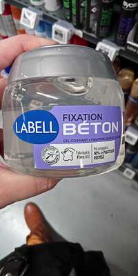 LABELL - Fixation Béton - Gel coiffant