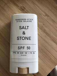 SALT & STONE - Stick solaire SPF 50