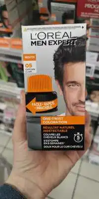 L'ORÉAL - Men expert - One-twist coloration 05 châtain clair