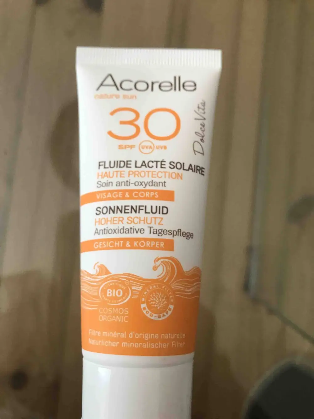 ACORELLE - Fluide lacté solaire SFP 30