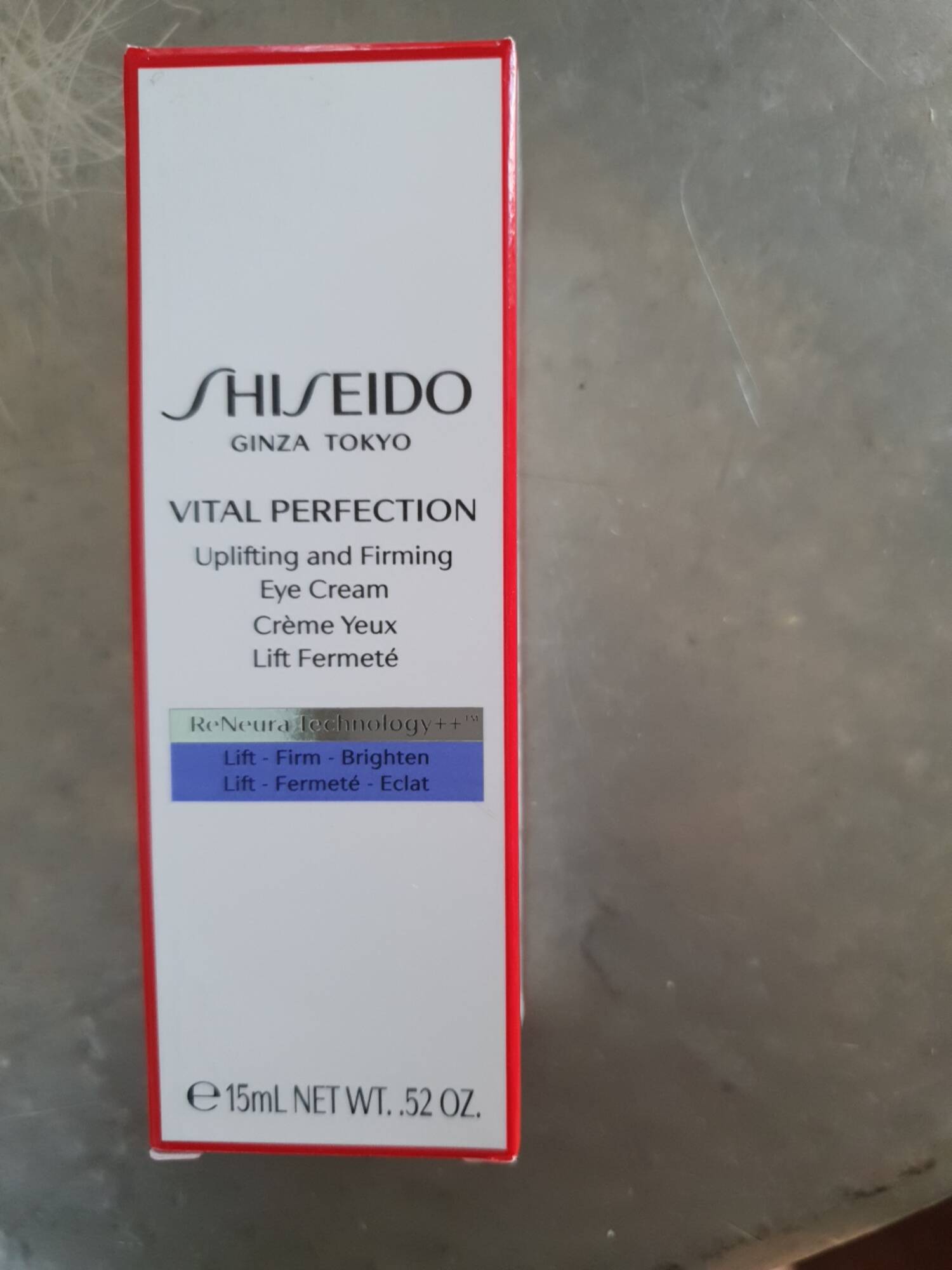 SHISEIDO - Vital perfection - Crème yeux lift fermenté