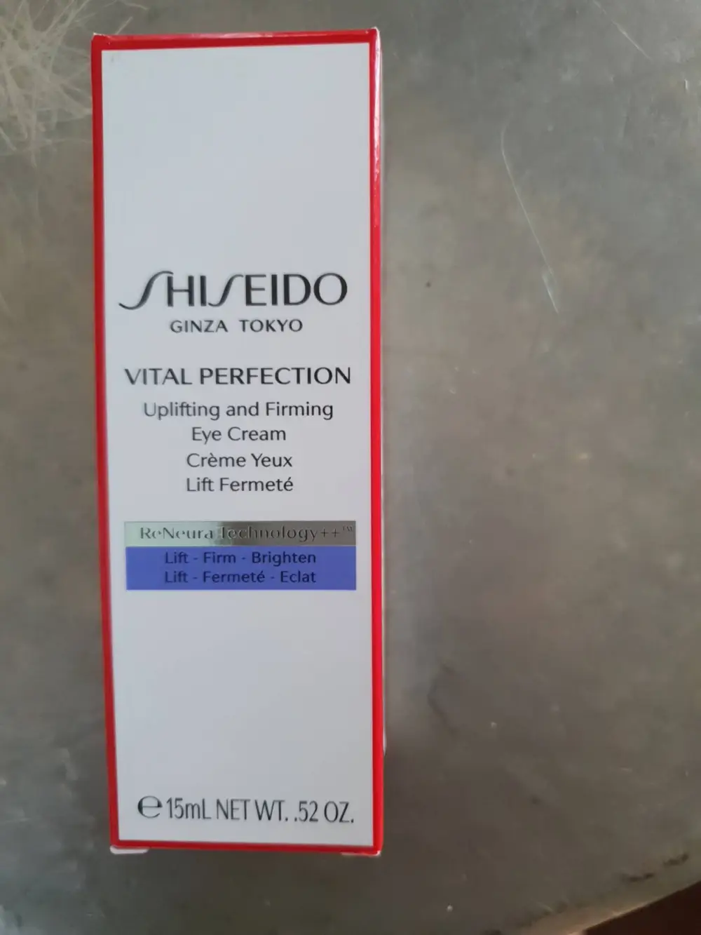 SHISEIDO - Vital perfection - Crème yeux lift fermenté