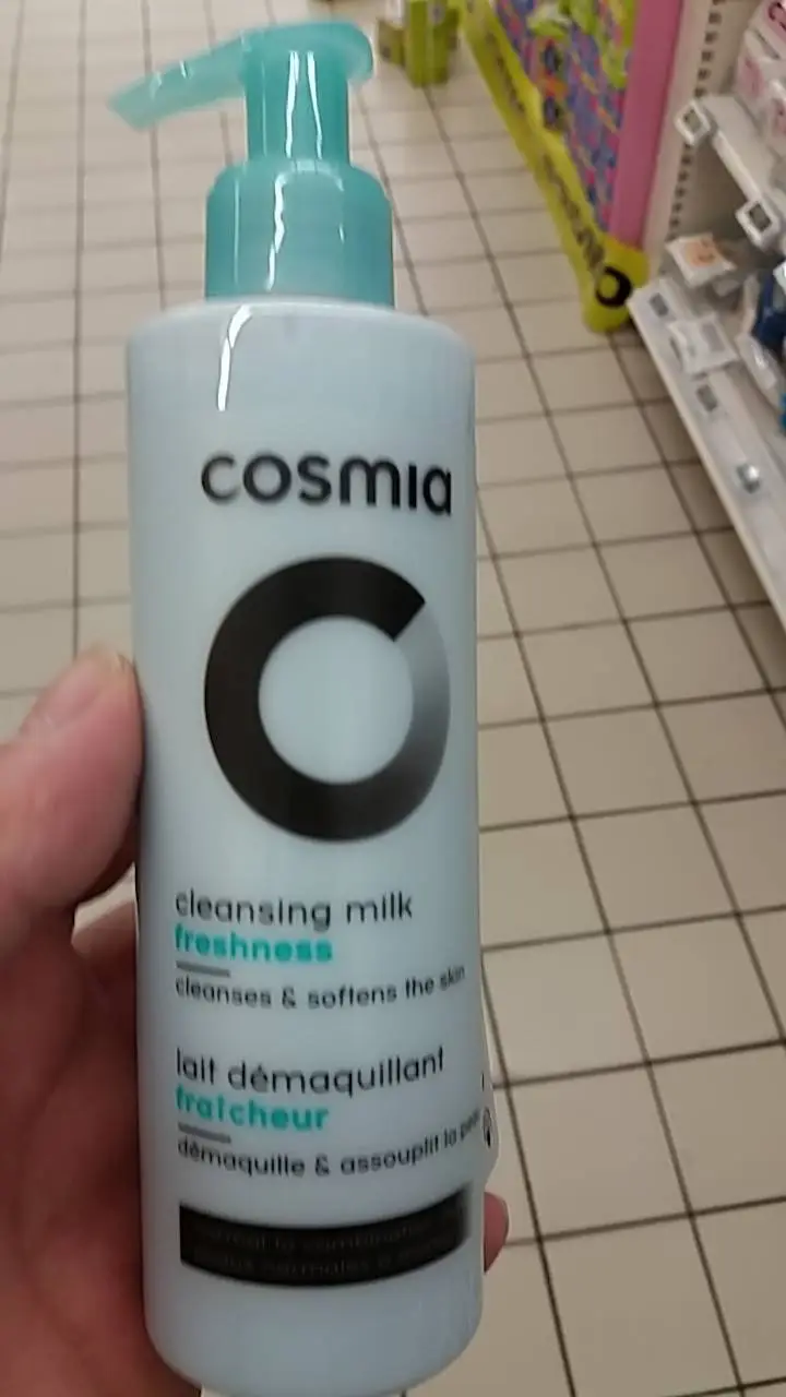 COSMIA - Lait démaquillant fraîcheur