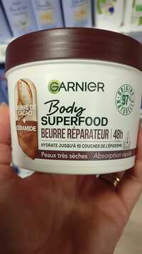GARNIER - Body superfood - Beurre réparateur 48h