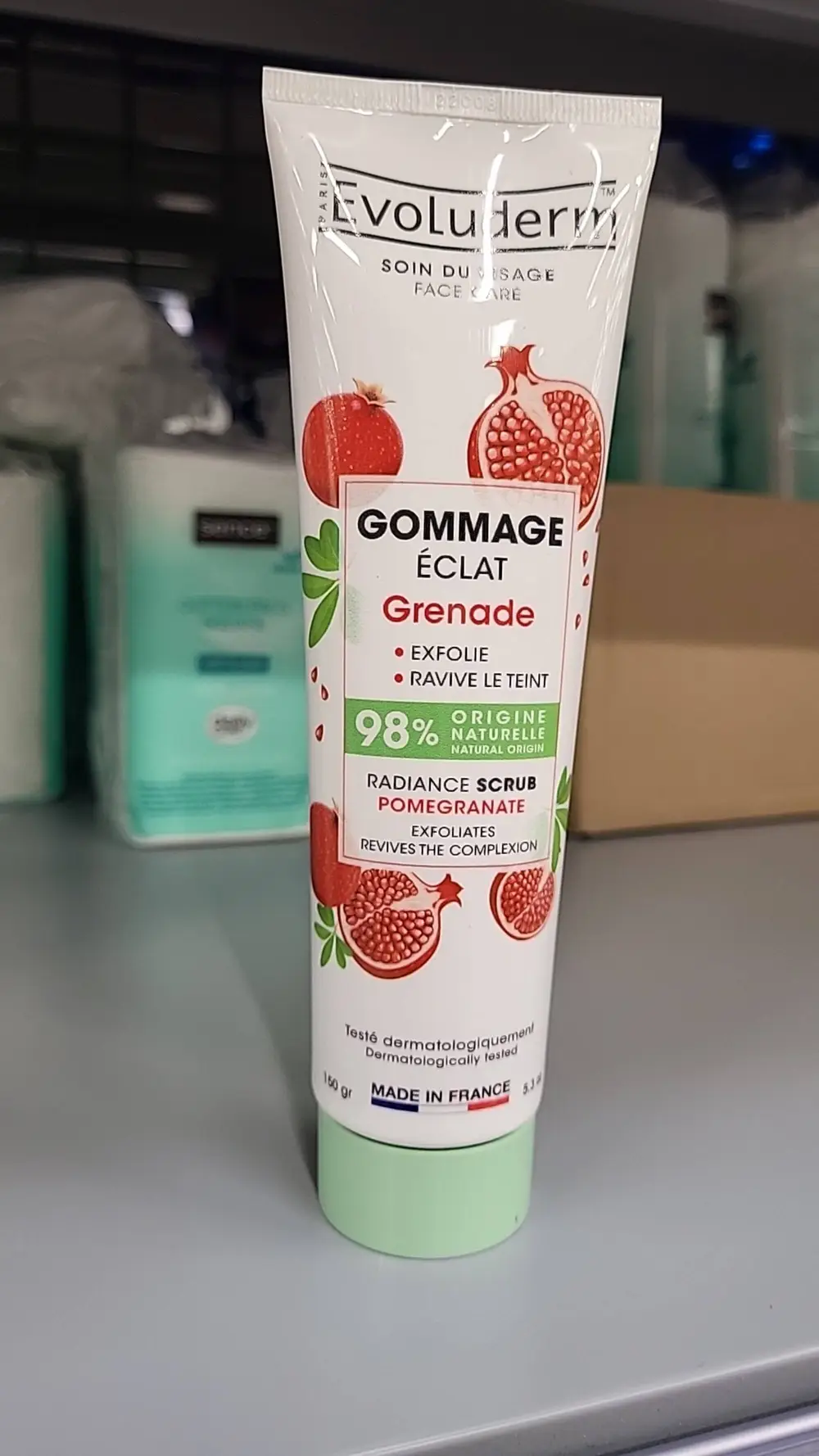 EVOLUDERM - Gommage éclat grenade