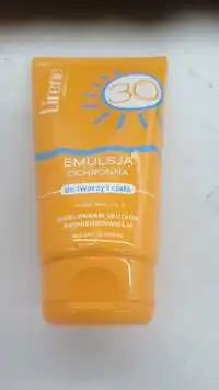 LIRENE - Emulsja ochronna do twarty i ciata SPF 30