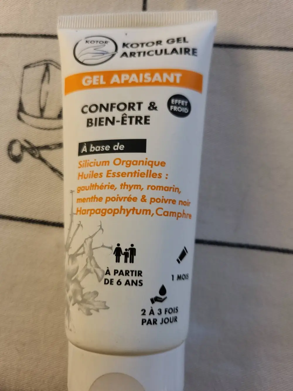 KOTOR - Confort & bien-être - Gel apaisant articulaire