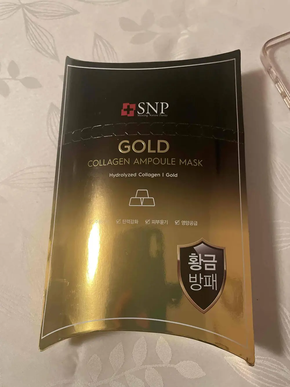SNP - Gold - Collagen ampoule mask