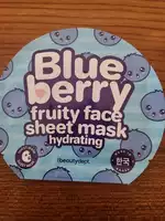 THE BEAUTY DEPT - Blueberry - fruity face sheet mask hydrating
