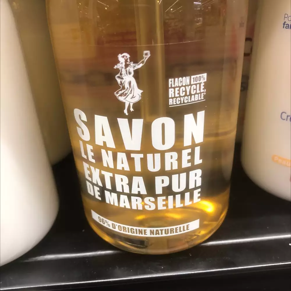 SAVON LE NATUREL - Savon liquide extra pur de Marseille