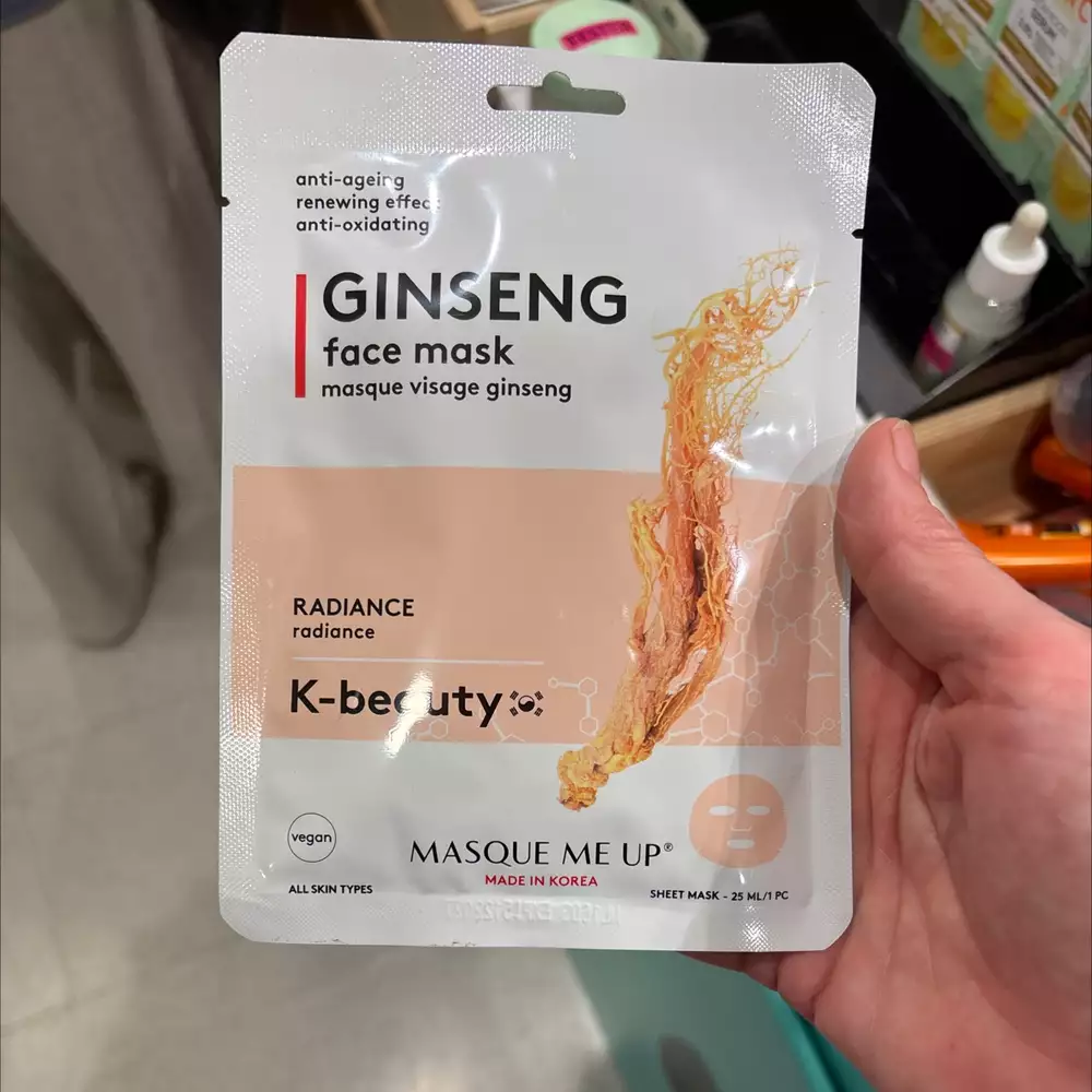 MASQUE ME UP - Masque visage ginseng