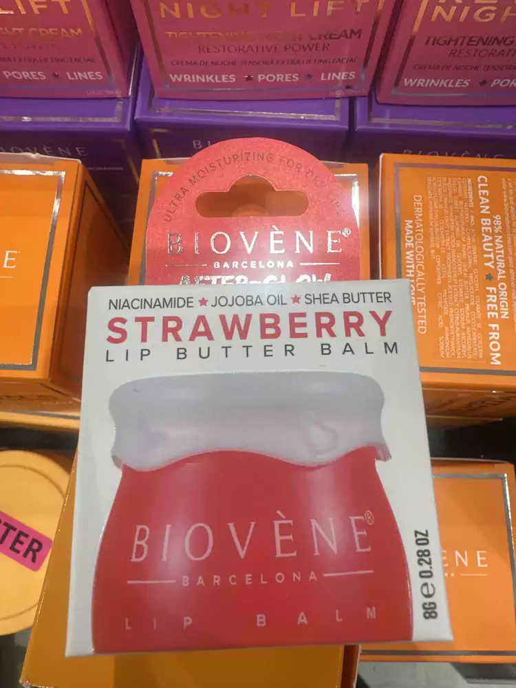 BIOVÈNE - Strawberry - Lip butter balm