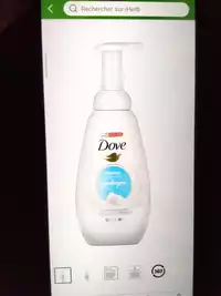 DOVE - Foaming body wash hypoallergenic