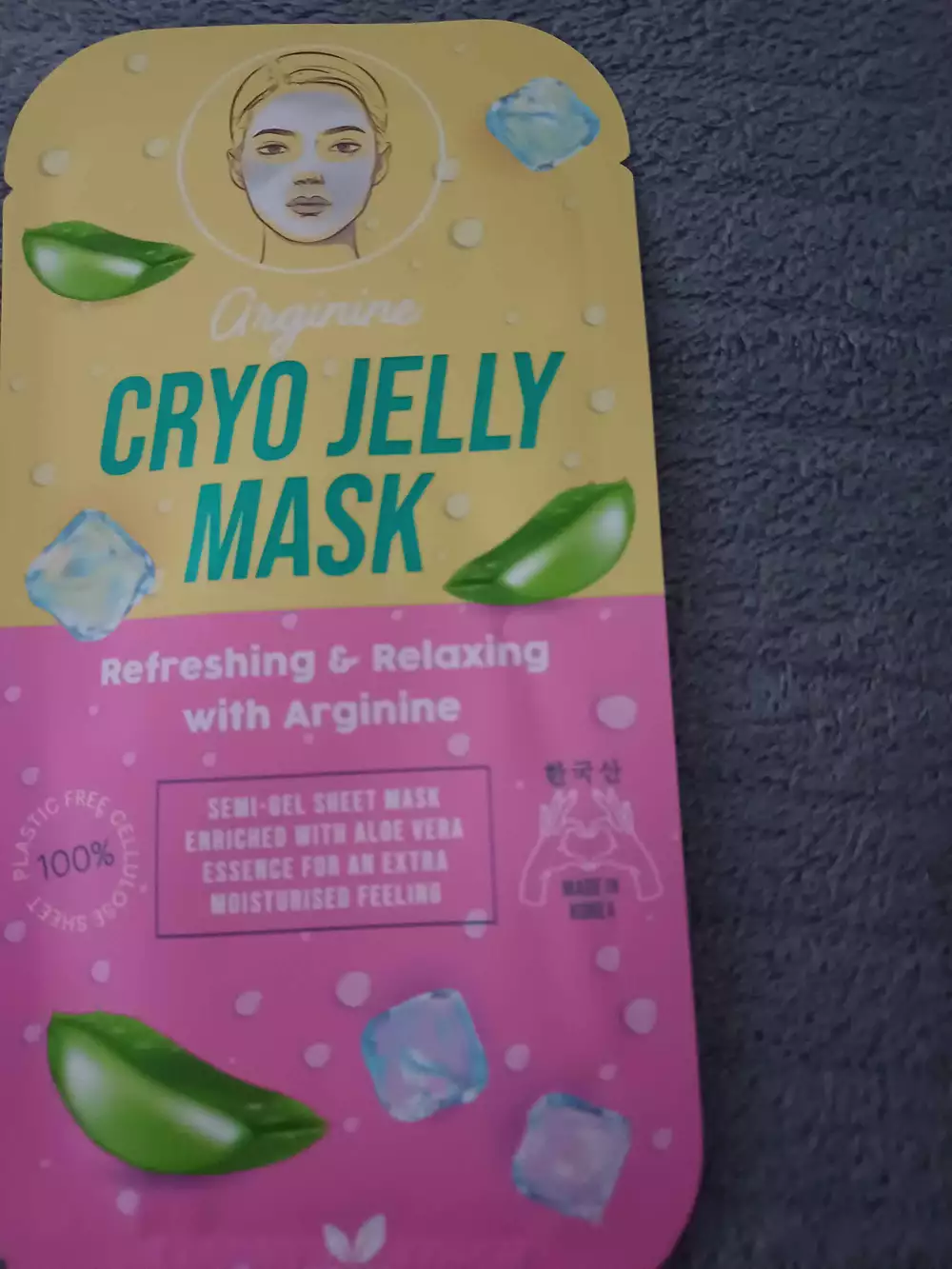 MAXBRANDS - Arginine - Cryo jelly mask