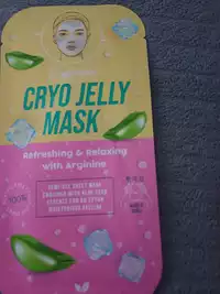 MAXBRANDS - Arginine - Cryo jelly mask