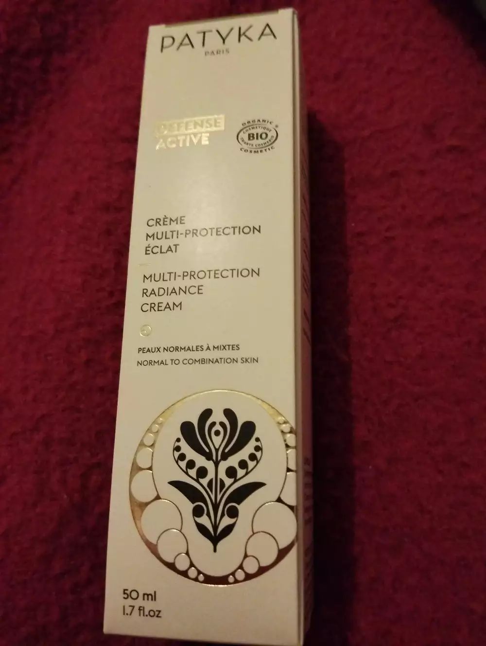 PATYKA - Defense active - Crème multi-protection éclat 