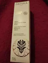 PATYKA - Defense active - Crème multi-protection éclat 