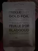 B.A.R - Masque tissu feuille d'or