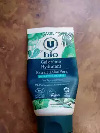 U BIO - Gel crème hydratant aloe vera